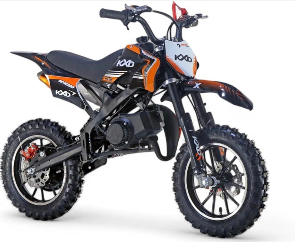 KXD 701A 50ccm Pocketbike Crossbike Dirtbike – 2-Takt, 10 Zoll – MOTORFUN