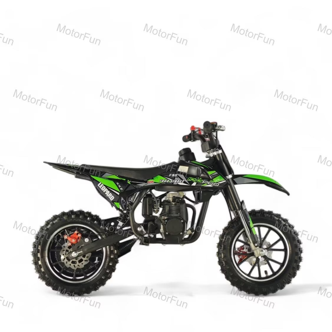 crossbike pocketbike 50ccm Motocross Crossbike Pocketbike Dirtbike – 10 Zoll 4-Takt – MOTORFUN