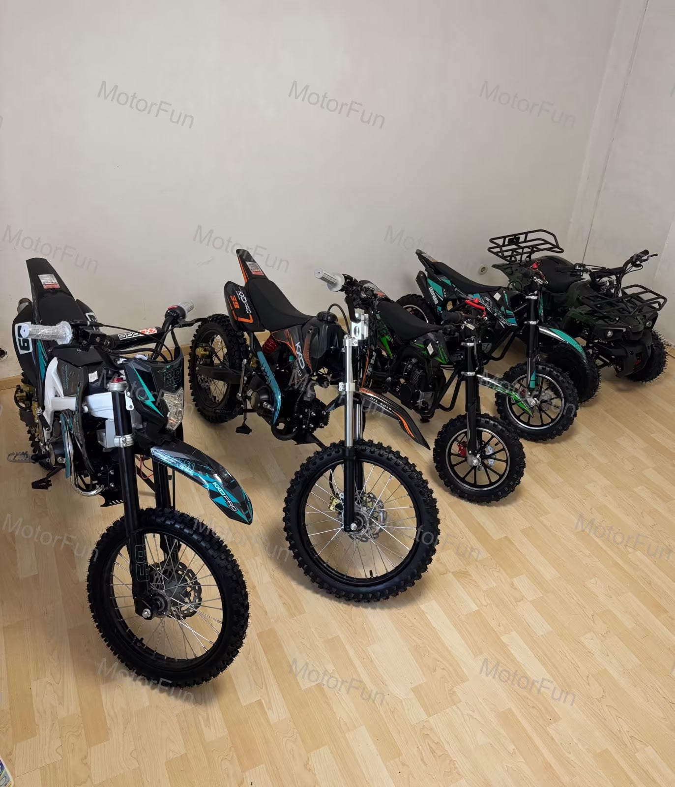 KXD 50ccm Pocketbike Crossbike Dirtbike – 4-Takt, 10 Zoll