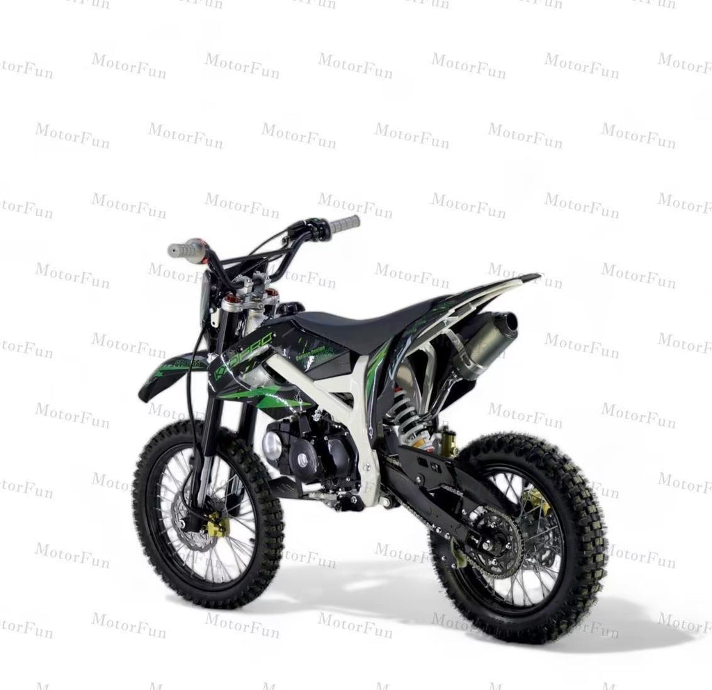 125ccm Crossbike Motocross Pocketbike – 4-Takt, E-Start, 17/14 Zoll