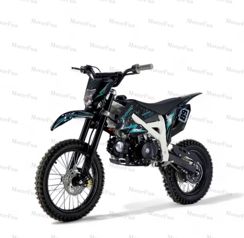 125ccm Crossbike Motocross Pocketbike – 4-Takt, E-Start, 17/14 Zoll