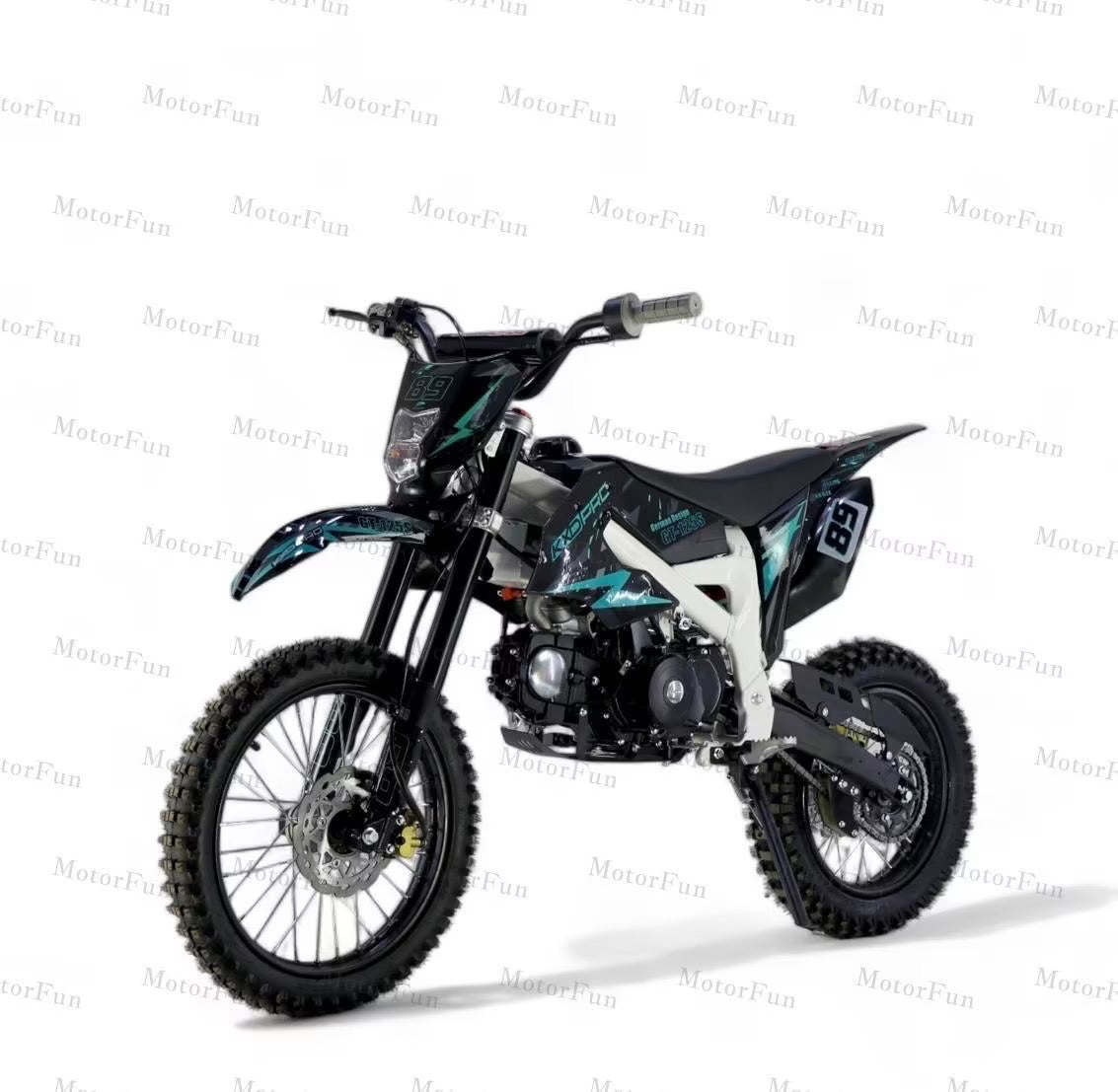 125ccm Crossbike Motocross Pocketbike – 4-Takt, E-Start, 17/14 Zoll