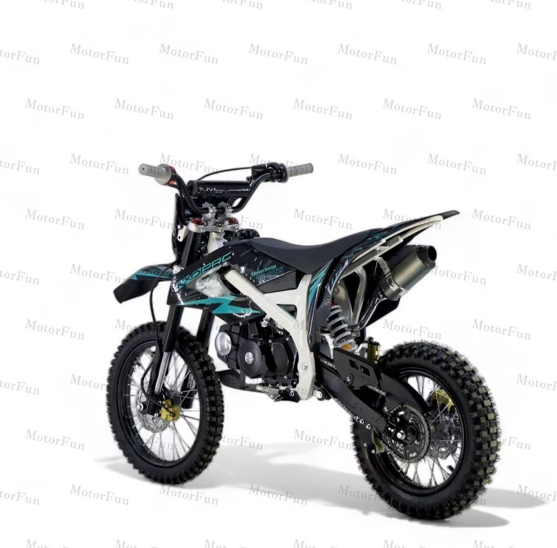 crossbike 125ccm 125ccm Crossbike Motocross Pocketbike – 4-Takt, E-Start, 17/14 Zoll – MOTORFUN