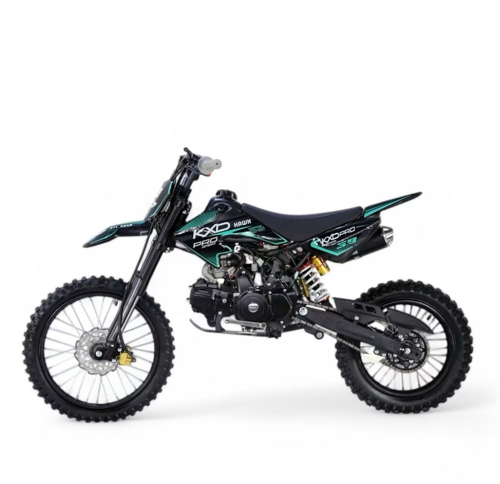 125ccm Motocross Pitbike Dirtbike Pocketbike – 4-Takt, 17/14 Zoll