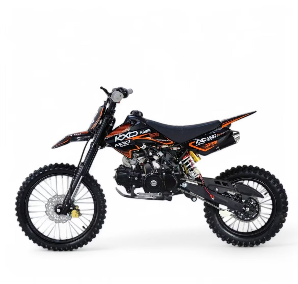 125ccm Motocross Pitbike Dirtbike Pocketbike – 4-Takt, 17/14 Zoll